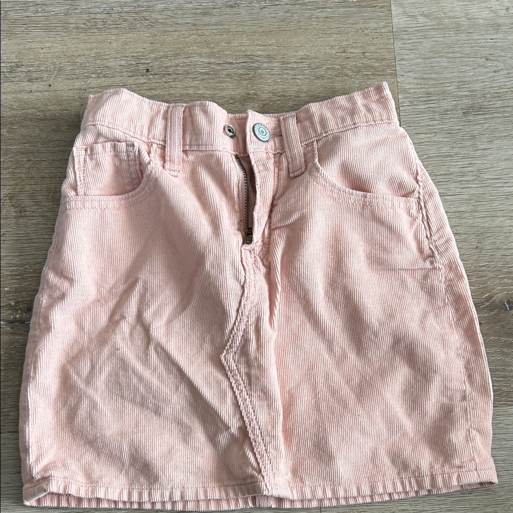 Old Navy Blush Corduroy Skirt